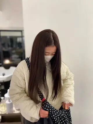 ロング カラー UNBIRTHDAY いずみのヘアスタイル