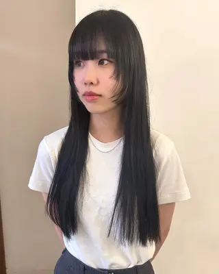 ロング ウルフカット🪽 レイヤー/髪質改善のヘアスタイル