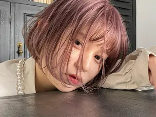 ショート カラー 前田 雄のヘアスタイル