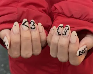 ネイル 佐藤 渚紗のネイルデザイン