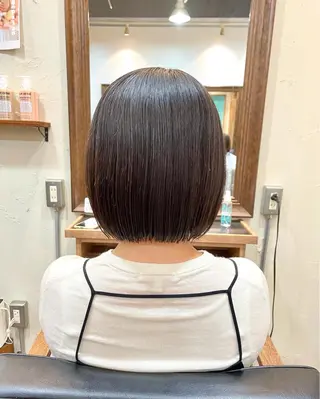 ショート ショート/ボブ/ メンズ/縮毛矯正のヘアスタイル