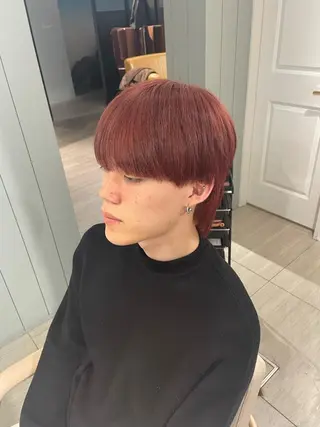 ショート カラー メンズ key キーのヘアスタイル