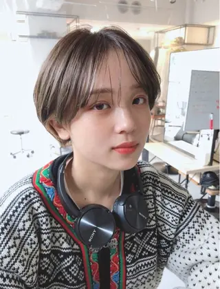 ショート 梨澤 百音のヘアスタイル