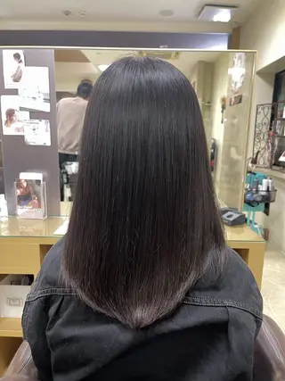 ミディアム 縮毛・酸性ストレート 特化のヘアスタイル