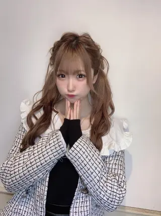 ロング ヘアアレンジ 💖透明感カラー💖 mayukoのヘアスタイル