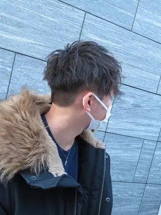 パーマ メンズ 渋谷/フェード/ 國分 翔のヘアスタイル
