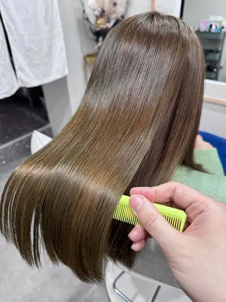 ロング カラー liL  hair サトウリョウタのヘアスタイル