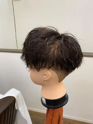 ショート メンズ 高須 未紀也のヘアスタイル