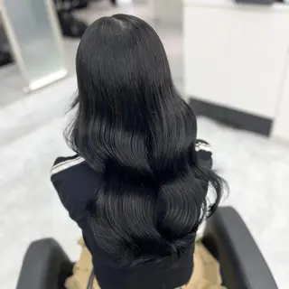 ロング カラー 韓国風暗髪🐈‍⬛ KOUMI🪽のヘアスタイル