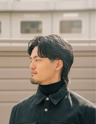 ショート カラー パーマ メンズ 🔗メンズサロン🔗 Kieのヘアスタイル