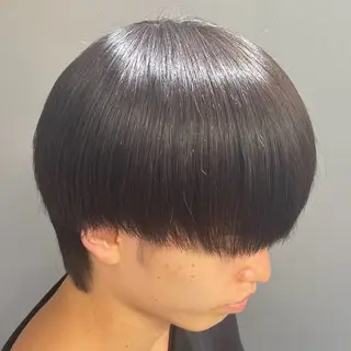 ミディアム パーマ ヘアアレンジ メンズ fifth 石川 凪のヘアスタイル