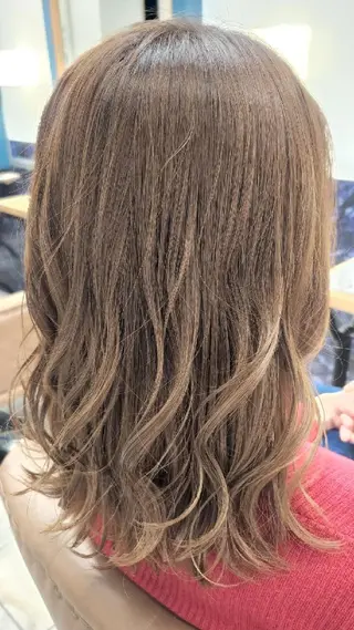 セミロング 🌟あかり🌟 #Sign hairのヘアスタイル