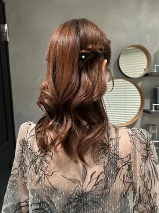 ミディアム ヘアアレンジ デザイン/アレンジ ❤︎イシイレイのヘアスタイル