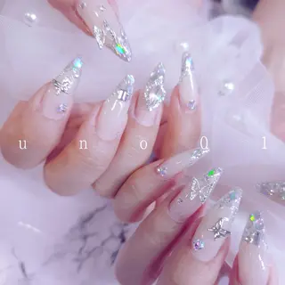 ネイル 梅田🦄中崎町🩵 u n o 0 1のネイルデザイン