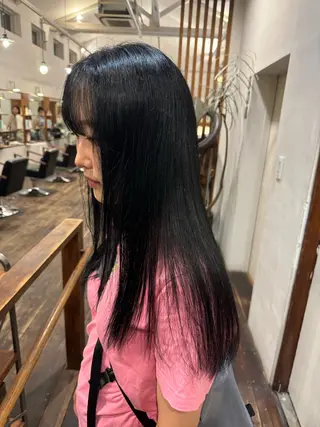 カラー MOK大阪梅田店 Asahiのヘアスタイル
