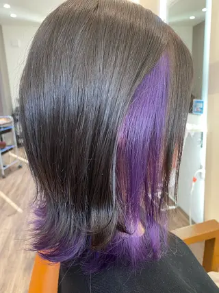 カラー 佐々木 涼子のヘアスタイル