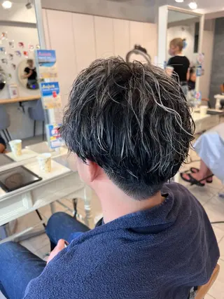 ショート メンズ メンズカットグラデー ションカラー/ケイゴのヘアスタイル