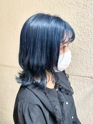 ミディアム 名古屋駅/トップス タイリスト/大黒拓哉のヘアスタイル