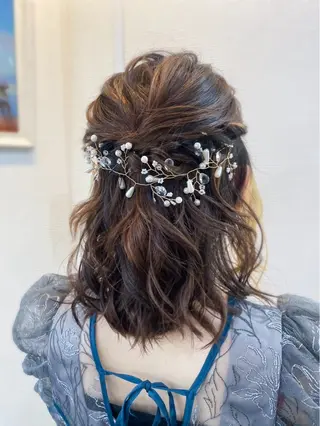 ヘアアレンジ hair make もりした ゆうのヘアスタイル