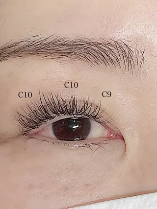 マツエク・マツパ Veil chihiroのマツエク・マツパデザイン