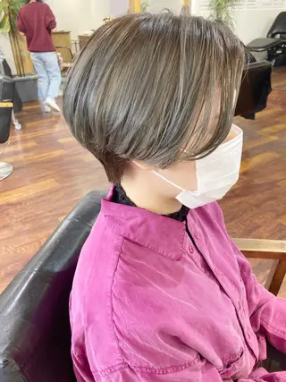 ショート カラー 小木曽智美 /ボブ/ショートのヘアスタイル