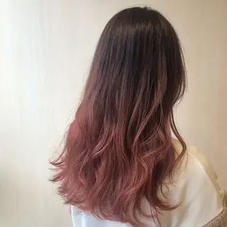 ロング カラー 川本 あゆのヘアスタイル