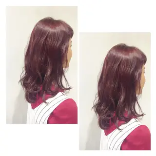 カラー 🌈艶カラーリスト 🌈井原円袈🌈のヘアスタイル