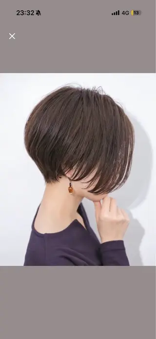 ショート メンズパーマ/ショー トカット/福井悟朗のヘアスタイル