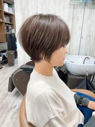 ショート 松尾 祐輝のヘアスタイル