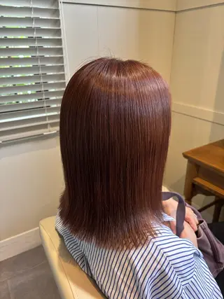 ミディアム カラー reciel / rinaのヘアスタイル