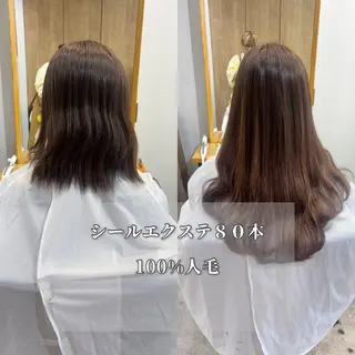 ミディアム シールエクステ横浜 🐏☁️miminaのヘアスタイル