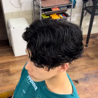 ミディアム Rikito .のヘアスタイル