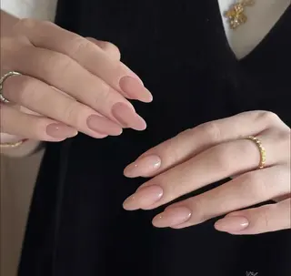 ネイル By moonネイル 🌷ワンホン/韓国風のネイルデザイン