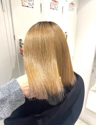 ミディアム 北島亜弥/髪質改善 /カラーのヘアスタイル