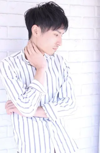 メンズ 尾前 了守のヘアスタイル