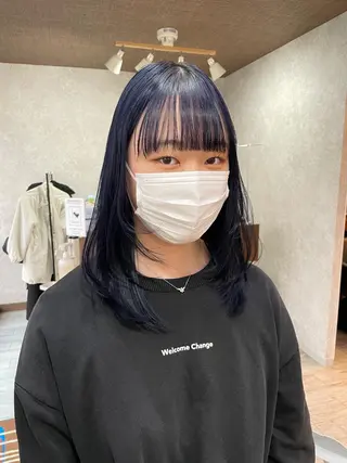 ミディアム カラー 🫧ヒシダアキ taboo.i🫧のヘアスタイル