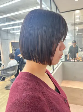 ミディアム 縮毛矯正/韓国ヘア /ブリーチ/ヒロのヘアスタイル