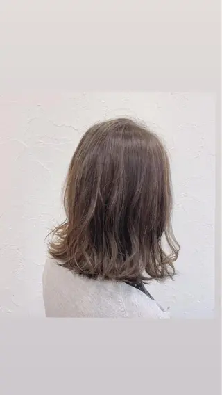 ミディアム カラー 髪質改善カラー🦋 田村のヘアスタイル