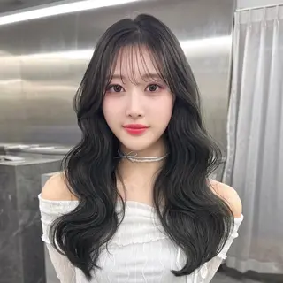 セミロング カラー 髪質改善/縮毛矯正 /DAIKIのヘアスタイル
