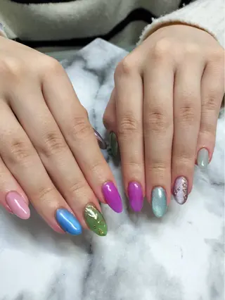 ネイル ネイルサロン KURIKINDIのネイルデザイン
