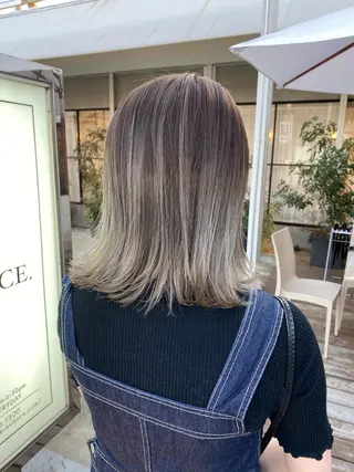 ミディアム カラー 大橋 輝久のヘアスタイル
