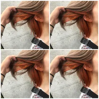 ミディアム カラー パーマ ヘアアレンジ メンズ キッズ ネイル マツエク・マツパ レイヤー/顔周り 韓国ヘア森田和貴のヘアスタイル