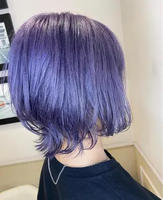 セミロング カラー レイヤー×艶髪特化 マネージャー安藤光司のヘアスタイル