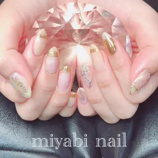 ネイル miyabi nail 桂川駅近くのネイルデザイン