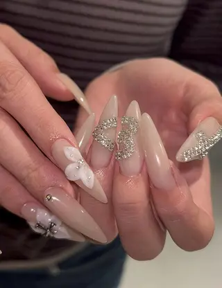 ネイル Sora nail 長さ出し専門店のネイルデザイン