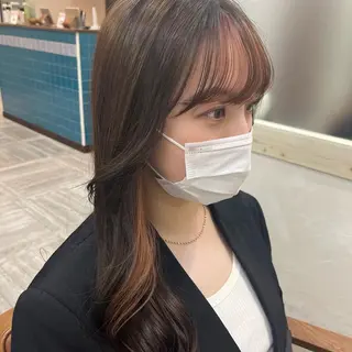 ロング カラー 🫧tomoka 透明感カラー🫧のヘアスタイル