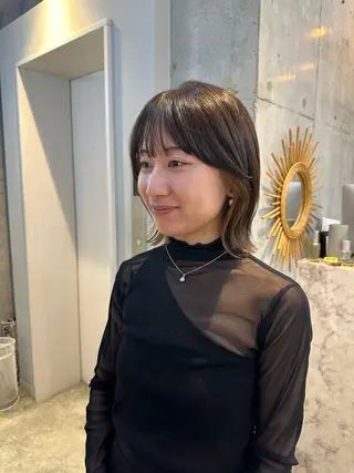 ショート さとう あやかのヘアスタイル