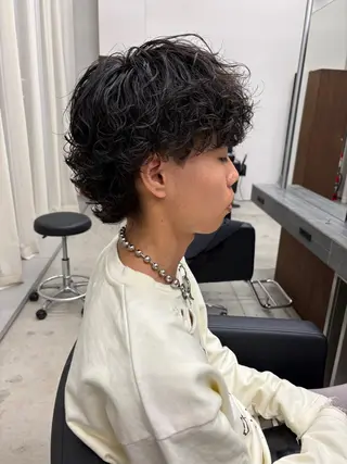 パーマ メンズ メンズパーマ特化 sayoのヘアスタイル