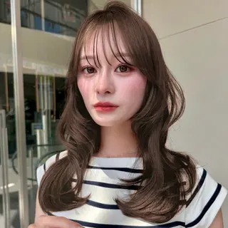 セミロング Zinaセントラル銀座所属・髪質改善🪄 イルミナカラー岩谷のヘアスタイル