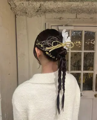 ロング ヘアアレンジ 透明感カラー/ Reika☁️ིྀのヘアスタイル